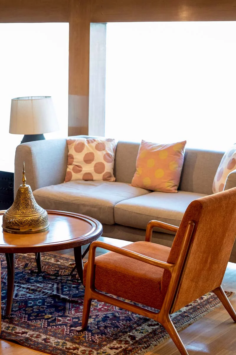 Lounge aboard the Farida Nile Cruise Nile cruise